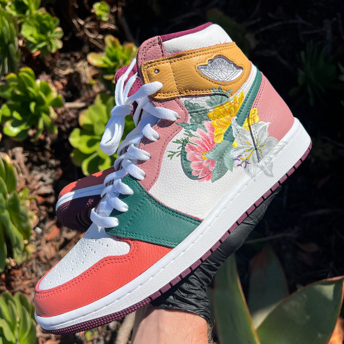 3 Pairs of Amazing Customized Wedding Jordans You Have To See – B