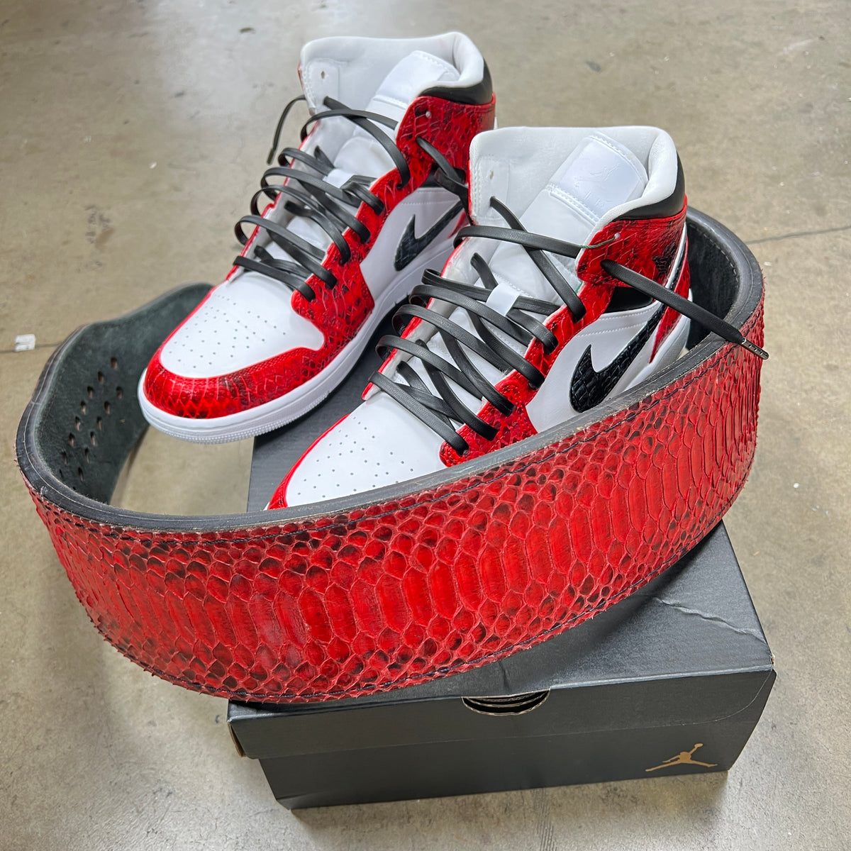 Custom Shoes To Match Your Power Lifting Belt â B Street Shoes