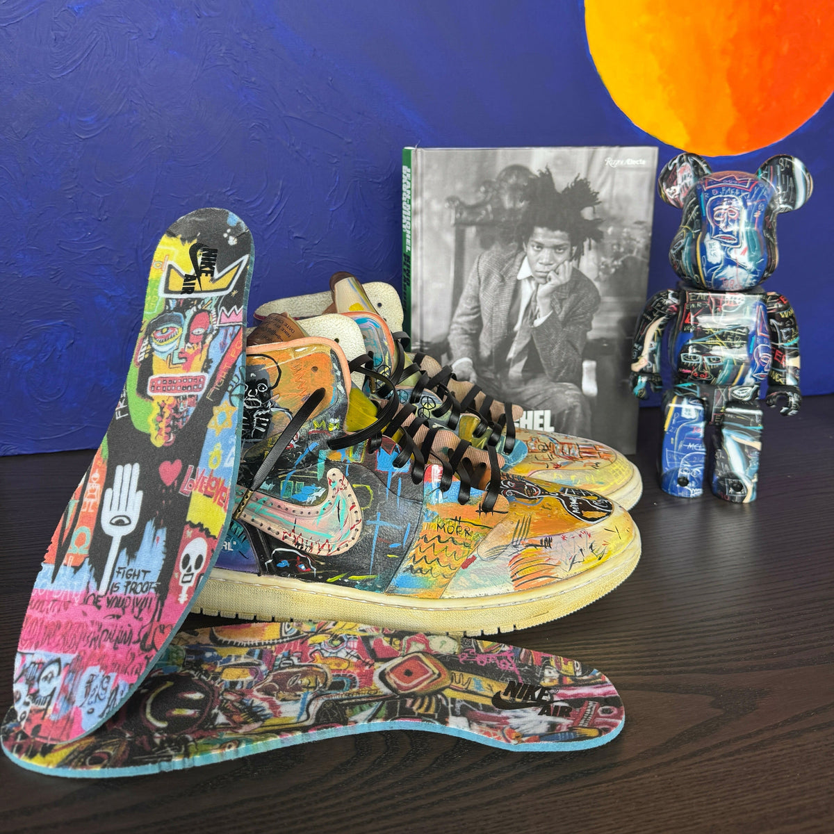Jean-Michel Basquiat Custom Jordans – B Street Shoes