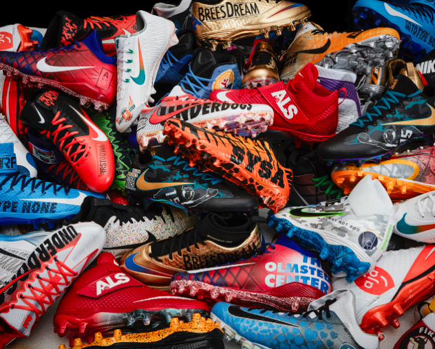 NFL players wear custom shoes for 'My Cause, My Cleats' — PHOTOS