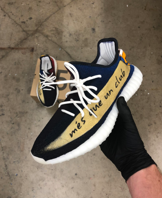 Barcelona FC Themed Yeezy B Street Shoes