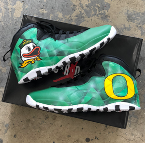 Oregon Ducks Jordan 10