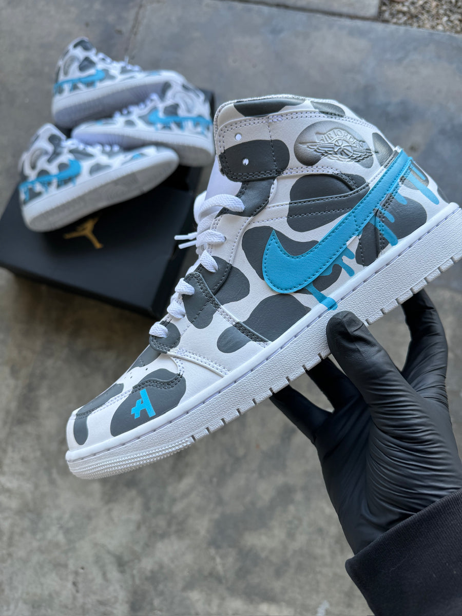 Jordan Mid - 2 pairs - Custom Order - Full Invoice â B Street Shoes