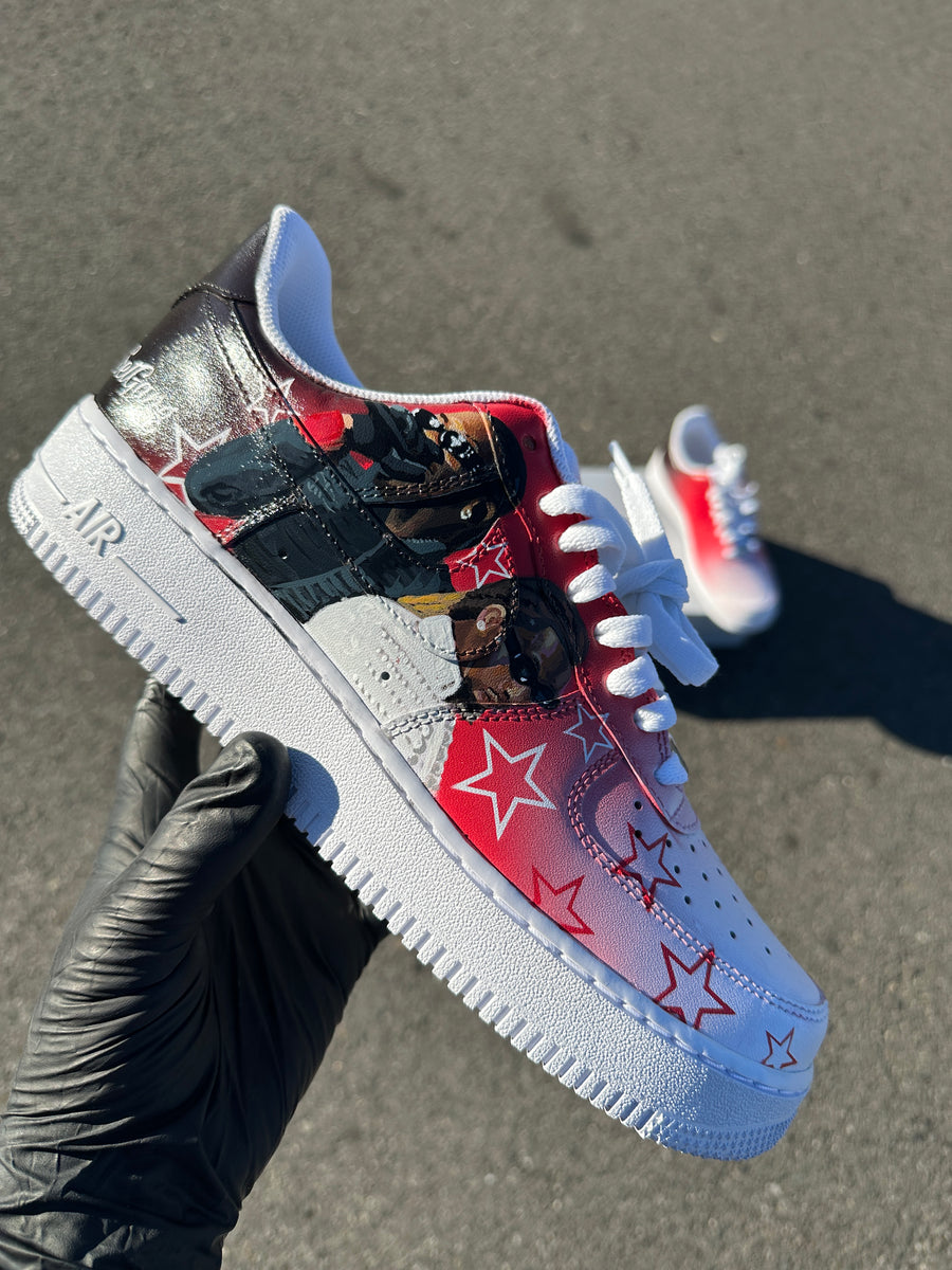 custom white af1