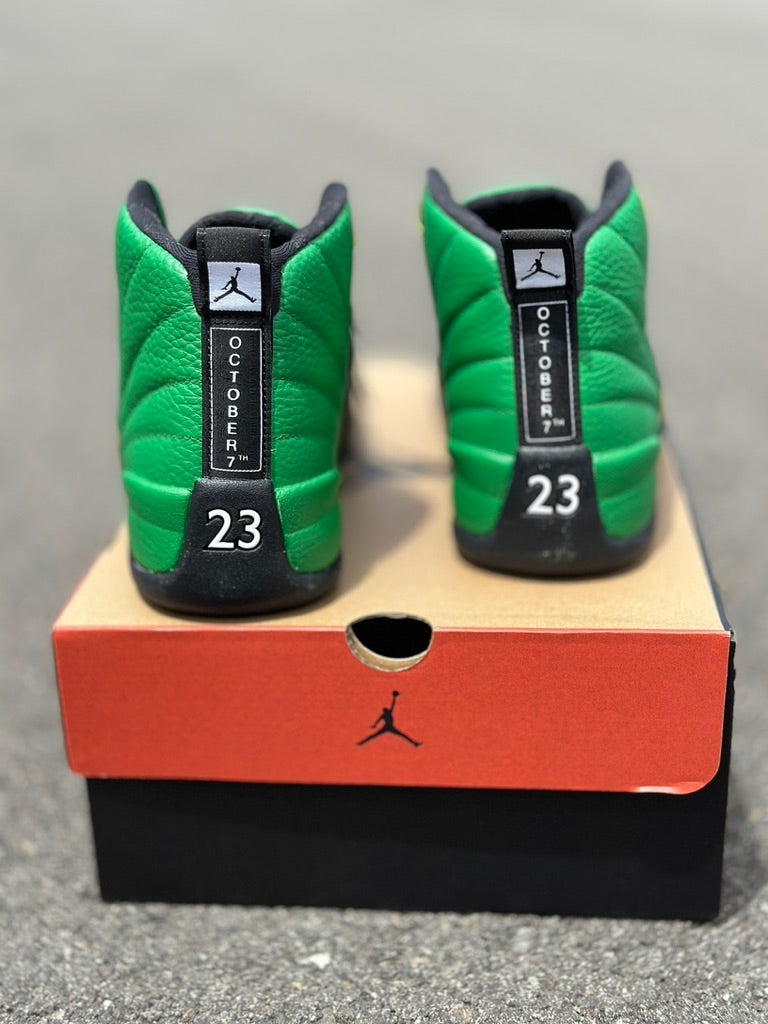 Jordan 12 mens outlet green