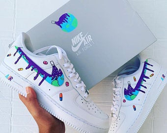 How To Customize Nike AF1s 🎨👟 (EASY!!) 