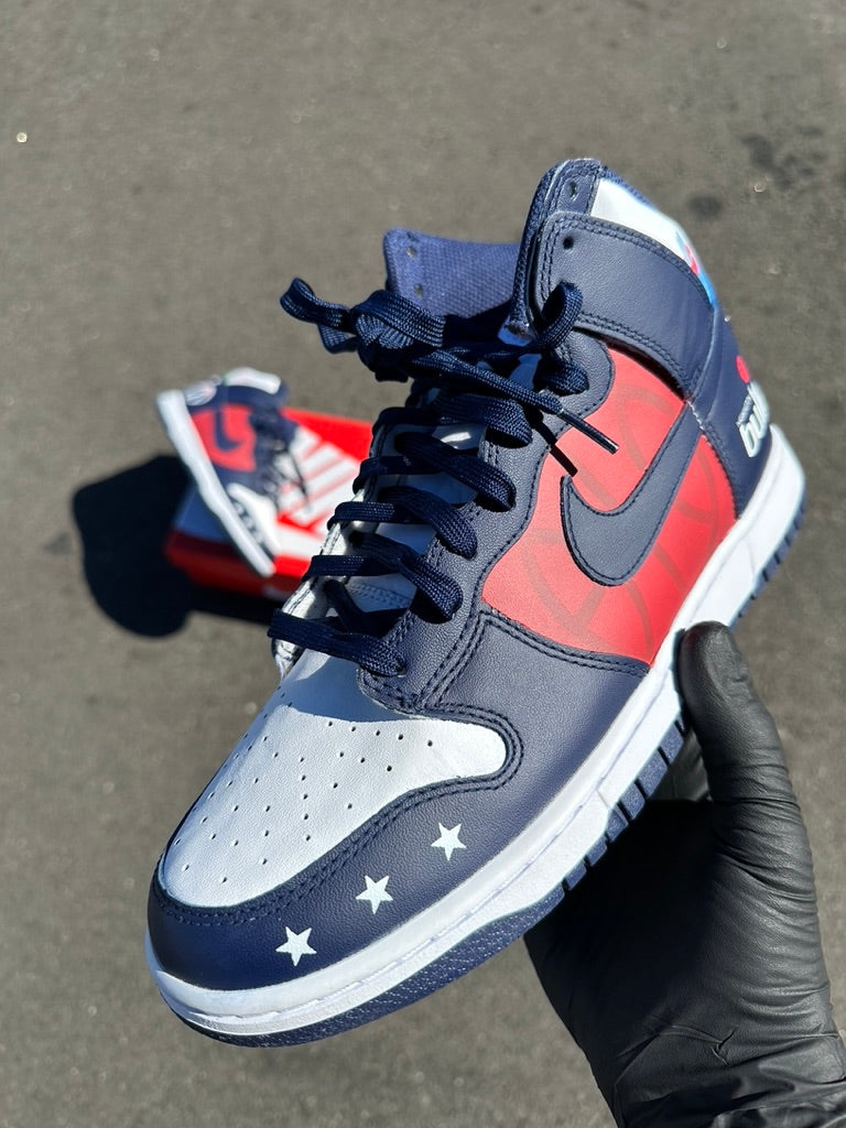 Nike Dunk High Championship Navy - Mens 10 - Custom Order