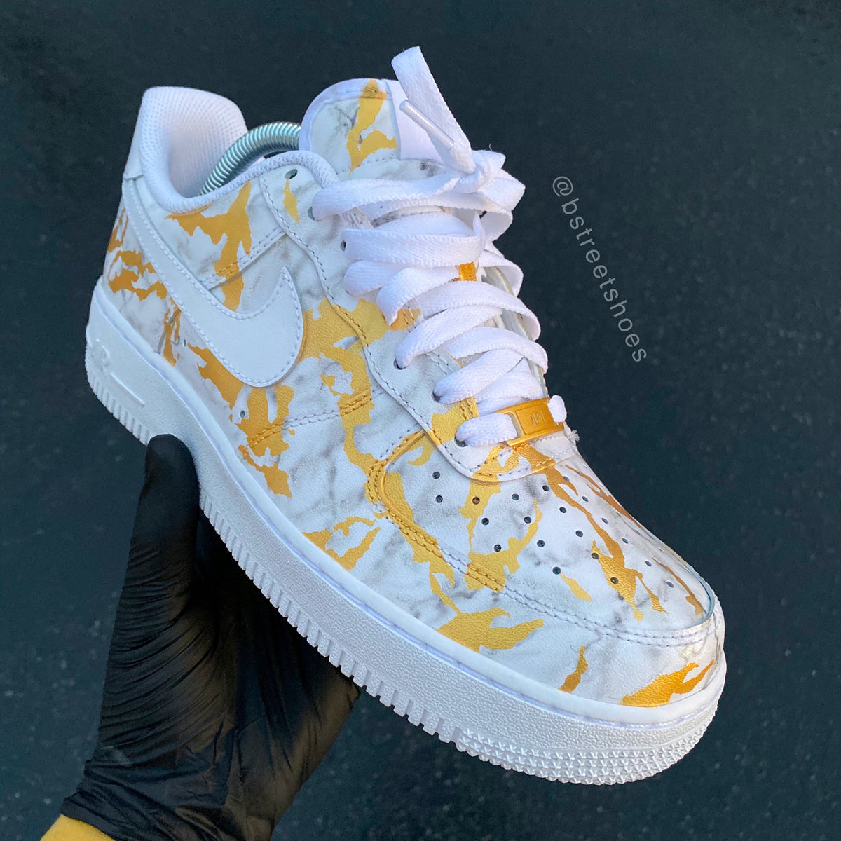 Custom Nike Air Force 1 Low \'07 White Men\'s Size 13 Nike Air Force 1 Low 07 | Men main image 2