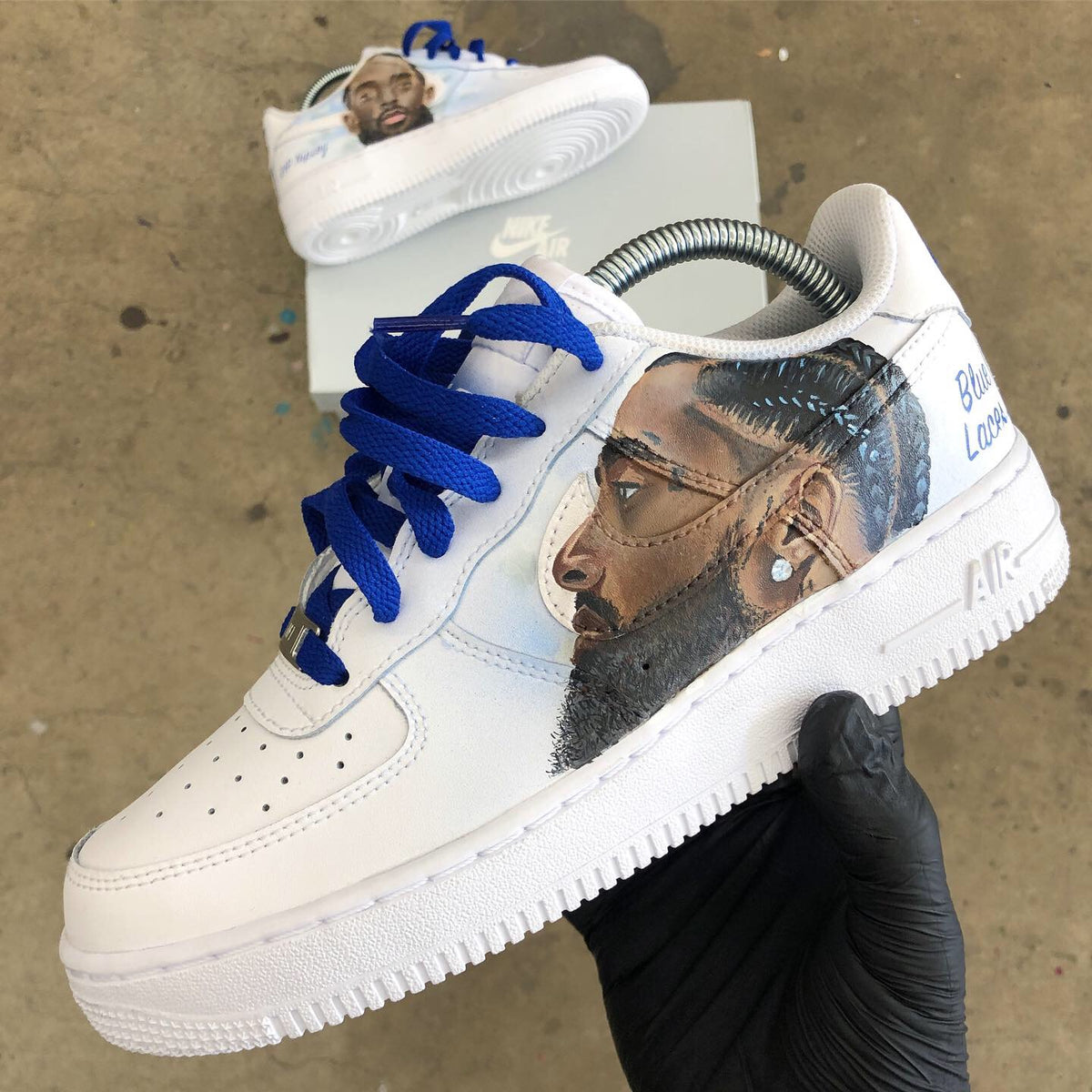 Nipsey hussle nike huaraches clearance for sale