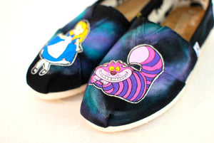 Alice in Wonderland Toms shoes