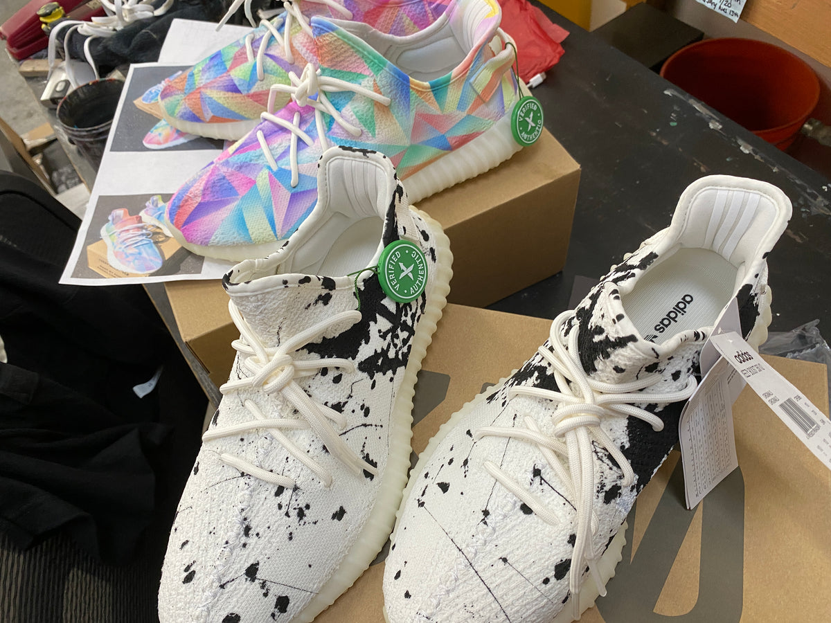 Yeezy Boost 350 Cream - 2 Pairs - Custom Order - Invoice 2 of 2 – B Street  Shoes