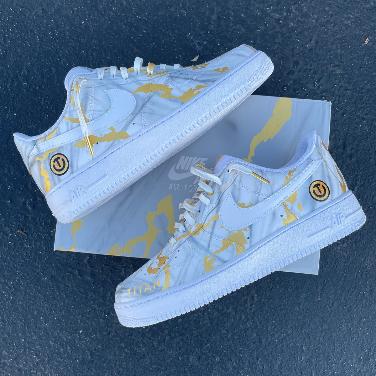 Nike AF1 Titan Solar Power - Custom Order – B Street Shoes display picture 2