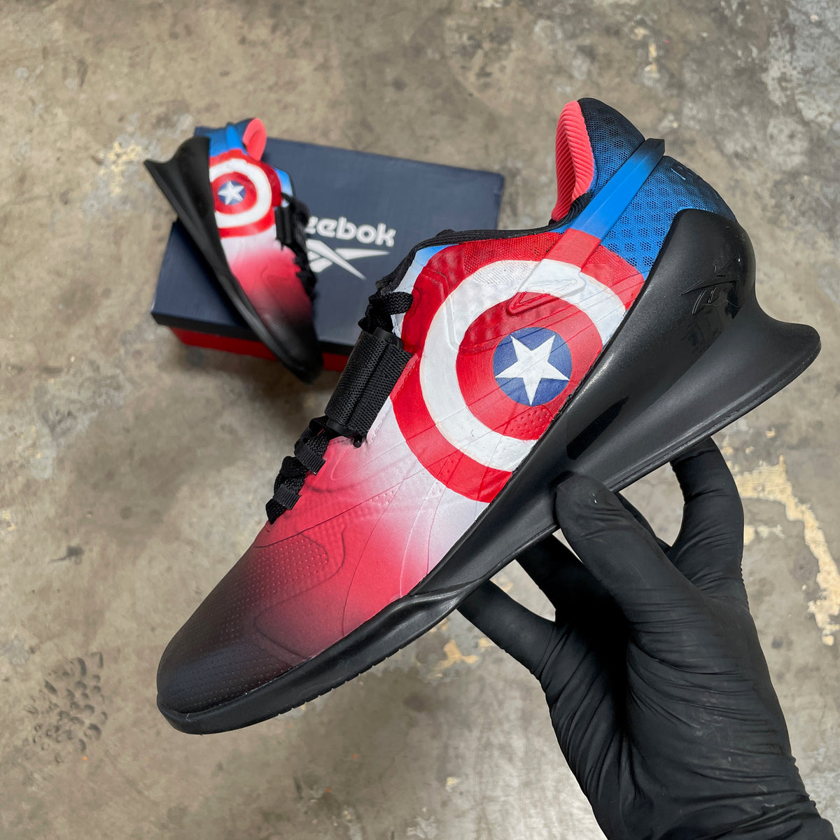 custom reebok legacy lifters