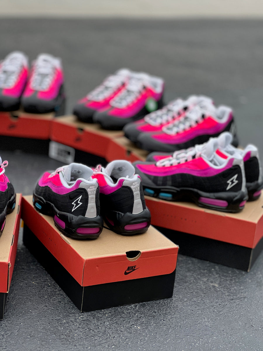 Nike Air Max 95 Gunsmoke Pink Foam - 10 pairs - Custom Order