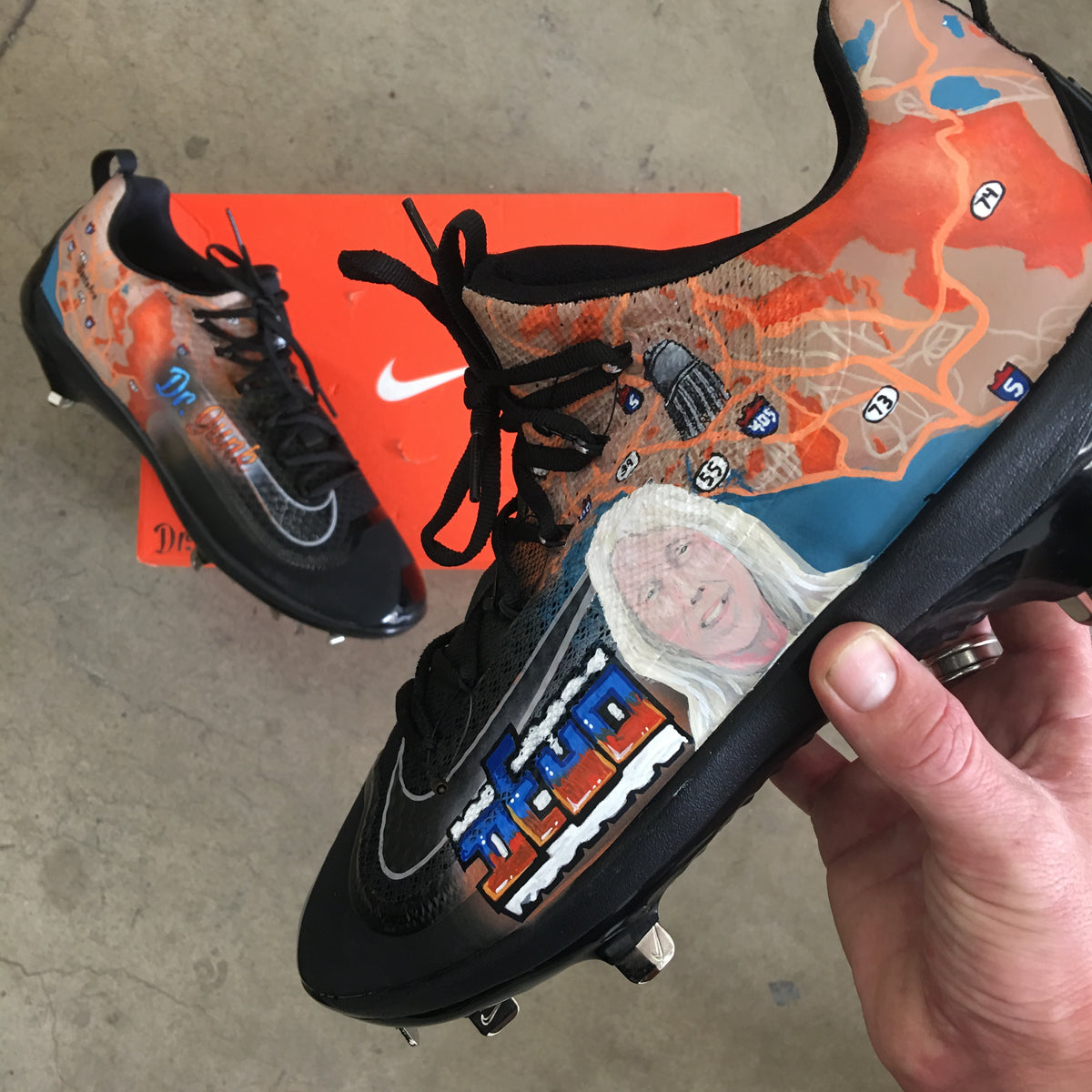 Local Human Custom Cleats - Custom Order – B Street Shoes