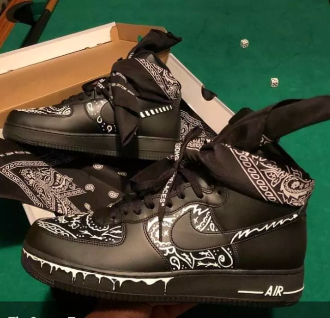 Custom high top af1 on sale
