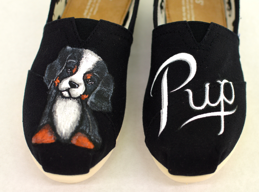Custom made dog deals shoes