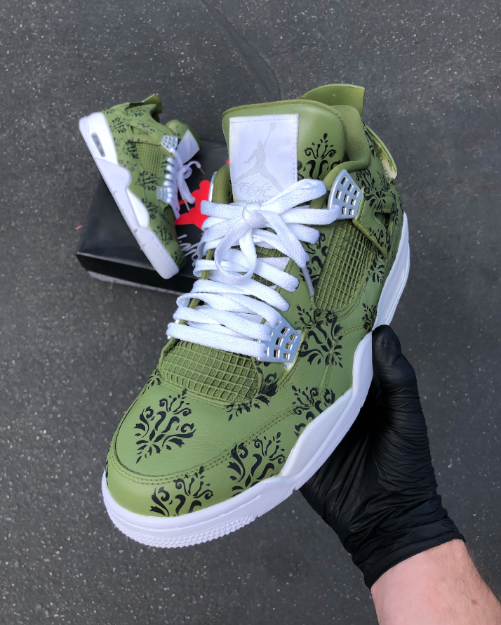 Jordan 4 pure money custom discount