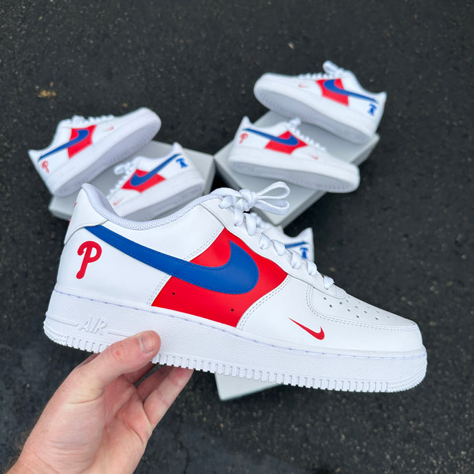 Custom Painted MLB Nike AF1s - What's Your Team!?