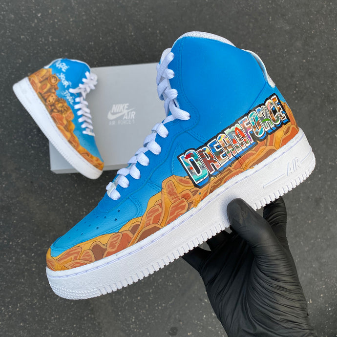 Salesforce Theme Custom Jordans and Air Force 1 Sneakers