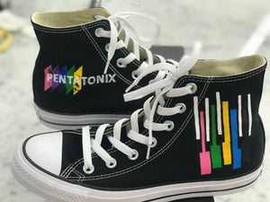 Custom Painted Pentatonix Shoes