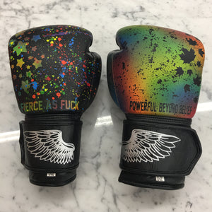 Custom Hand Painted Boxing Gloves