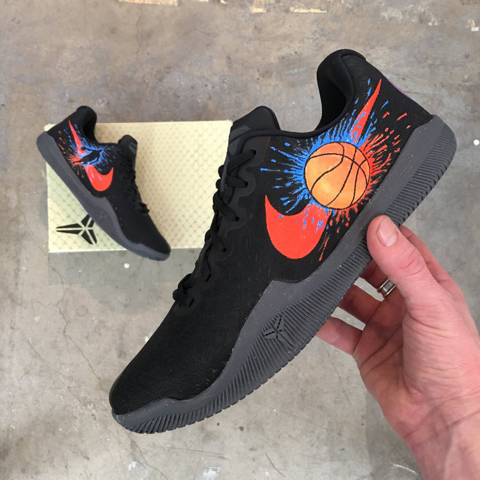 New York Knicks On These Sweet Kicks - Custom Hand Painted Nike Kobe Lows Mamba Instinct