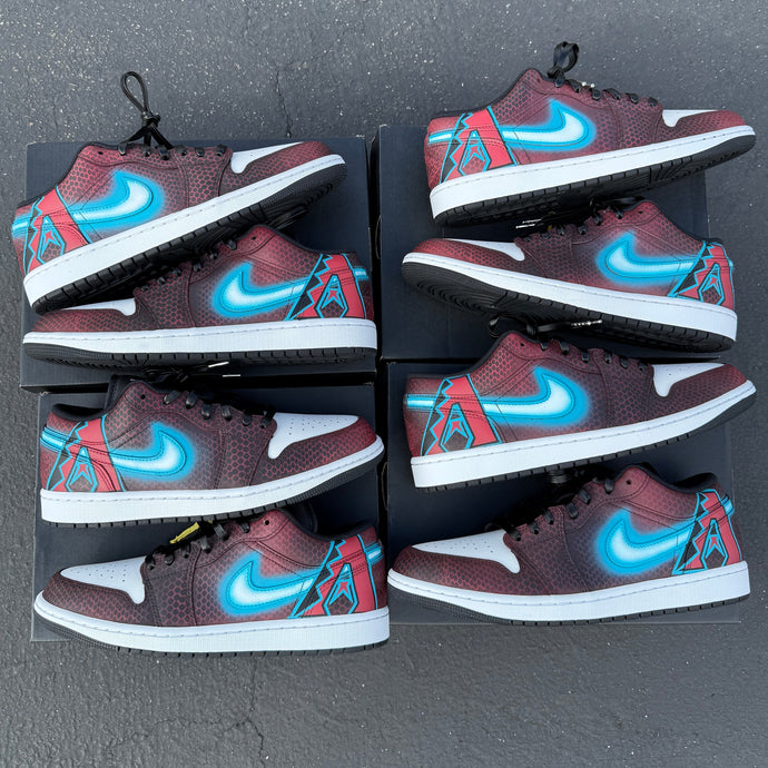 Arizona Diamondbacks Custom Jordans