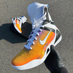 Kobe 9 custom shoes sneaker artist Blake Barash 