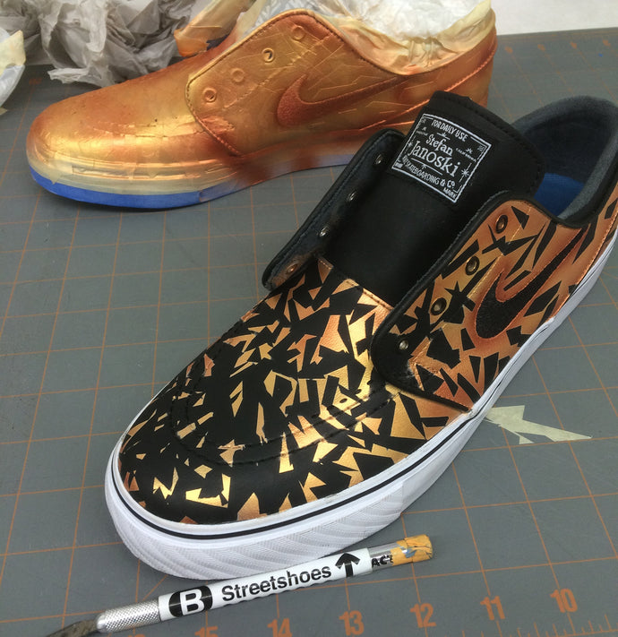 How To Paint Leather Sneakers Step By Step Tutorial