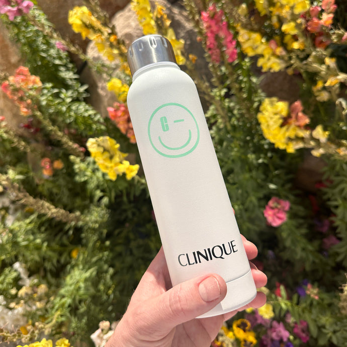 Clinique Hydration House Custom Water Bottle Activation at Coachella