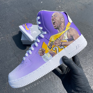 Mamba Mentality Kobe Bryant Custom Sneakers 