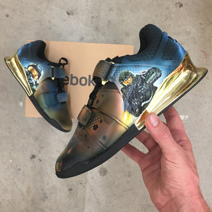 Supersoldier Master Chief Custom Painted HALO Shoes!