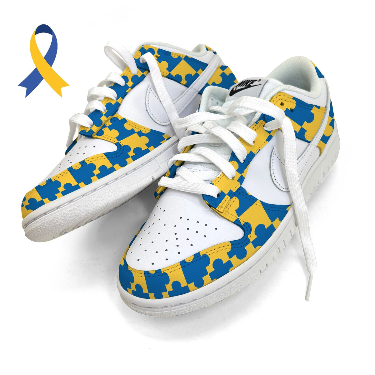 Down Syndrome Awareness Nike Dunks and AF1s – B Street Shoes