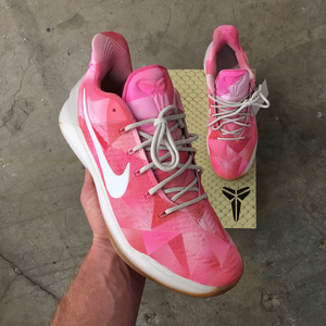 Pink Custom Painted Shoes for Breast Cancer Awareness Month
