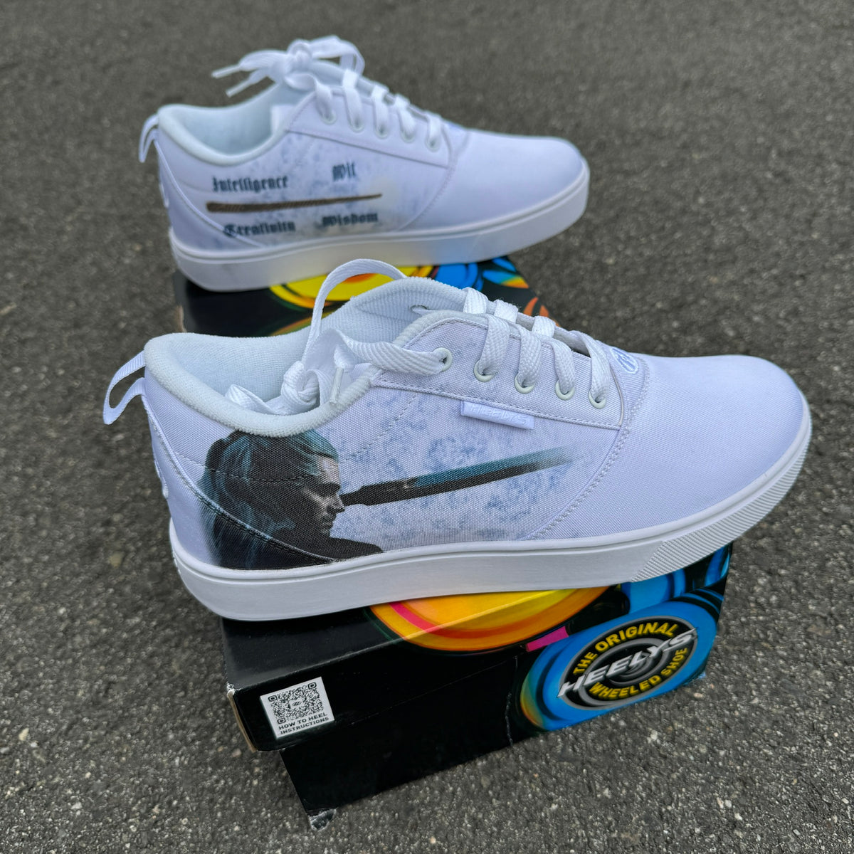 White PRO 20 Heelys - 9 mens - Custom Order - Invoice 2 of 2 – B Street ...