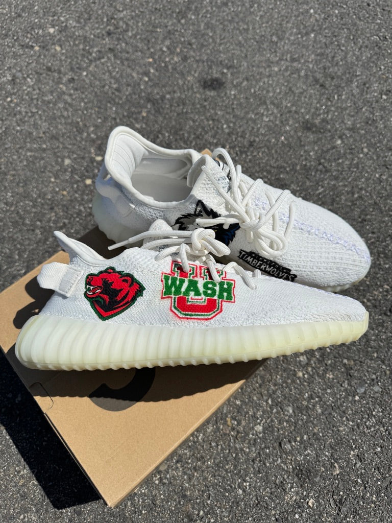 custom yeezy 350 v2 cream