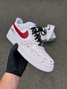 White Nike Af1 Low - 11 Mens - Custom Order - Invoice 2 of 2