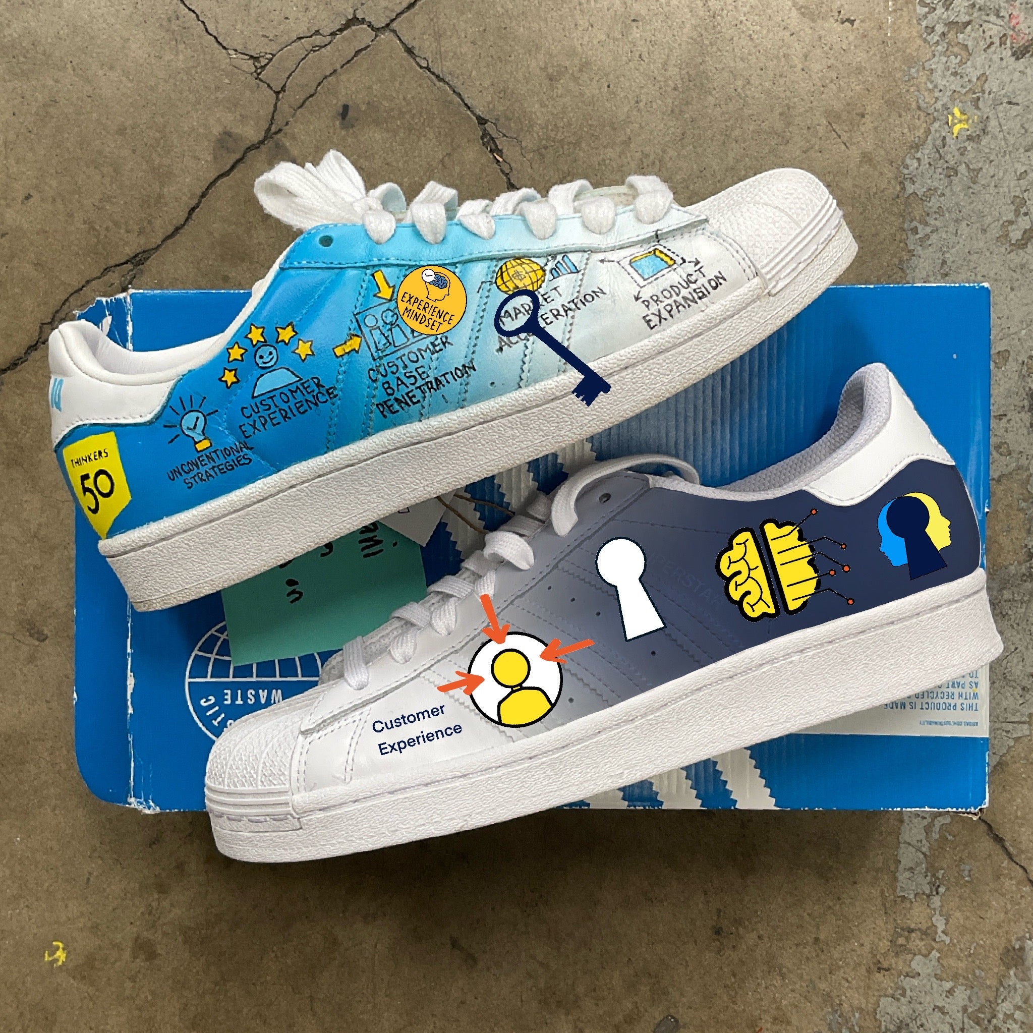 Adidas Superstar - Custom Order B Street Shoes Adidas Superstar - Custom Order B Street Shoes