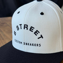 b street custom sneakers hat