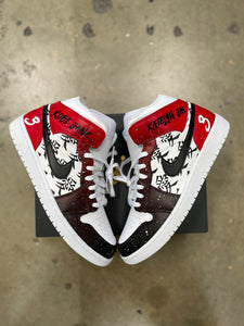 White Jordan 1 Mid - 11 mens - Custom Order - Invoice 2 of 2