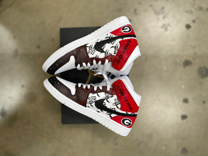 White Jordan 1 Mid - 11 mens - Custom Order - Invoice 2 of 2