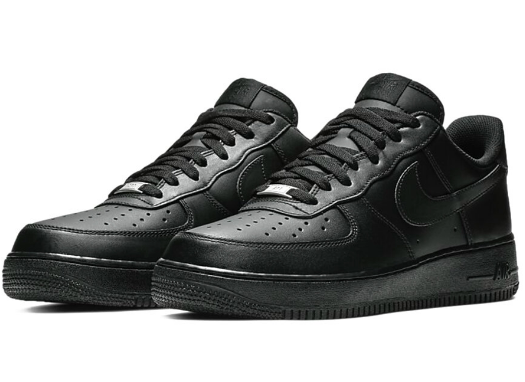 Black Nike Af1 Low - 10.5 Mens - Custom Order - 1 of 2