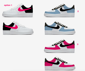 Nike Af1 Lows - 7 Pairs - Custom Order - FULL INVOICE [RUSH]