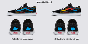 SOBERFORCE 2024 Custom "Logo All Over" Vans Old Skool Sneaker