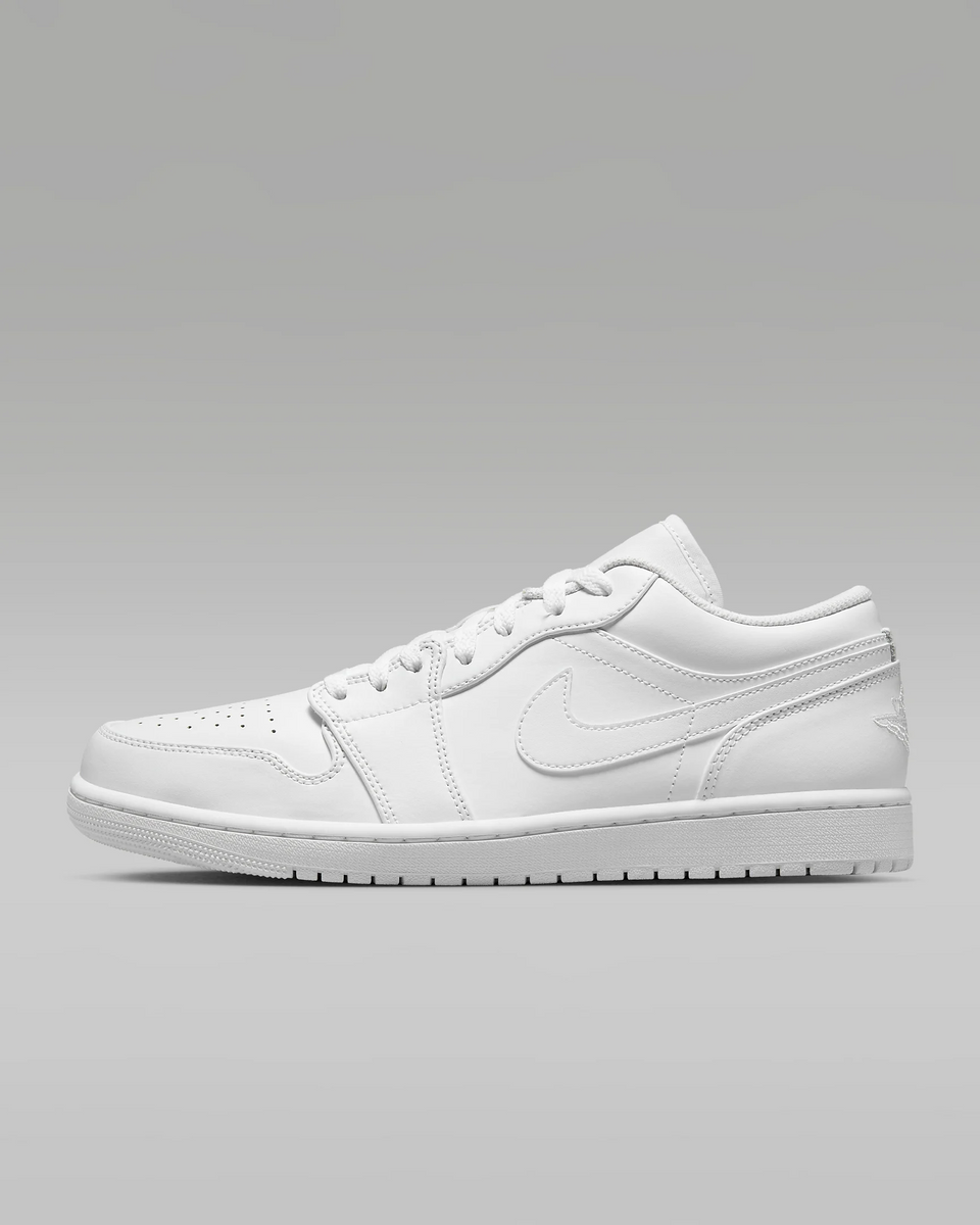 White Jordan 1 Low - 2 pairs - Custom Order - Invoice 1 of 2 – B Street ...