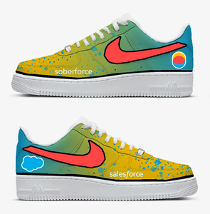 SOBERFORCE 2024 "Cartoony" Custom Nike Af1 Low