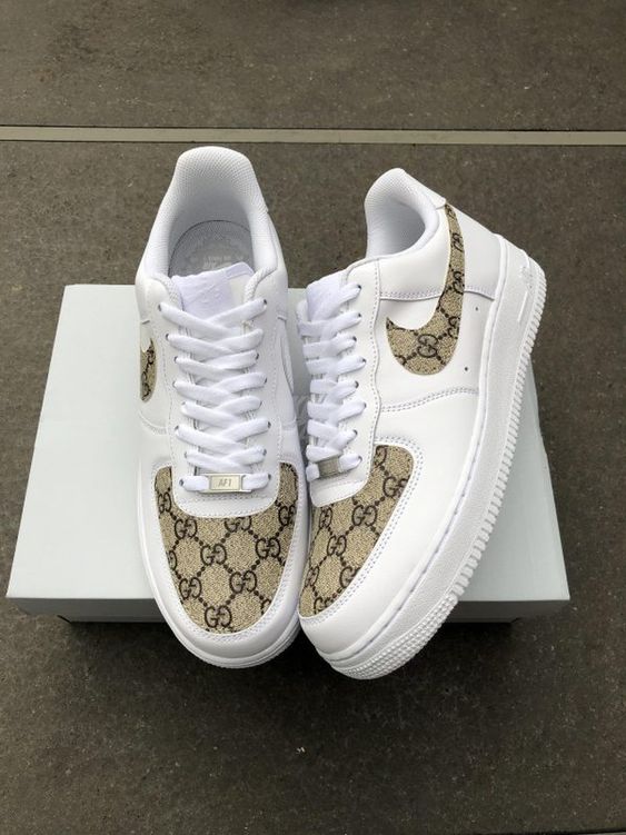 White Nike AF1 Low - Womens 8.5 - Custom Order - Invoice 1 of 2