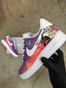 Kanye West's 'Graduation' Album Cover Nike Air Force 1s