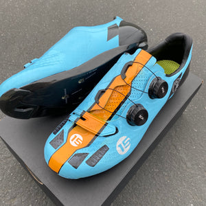 45 Wide Specialized S Works 7 Road Shoe Cycling Shoes - Super Car Theme - Custom Order